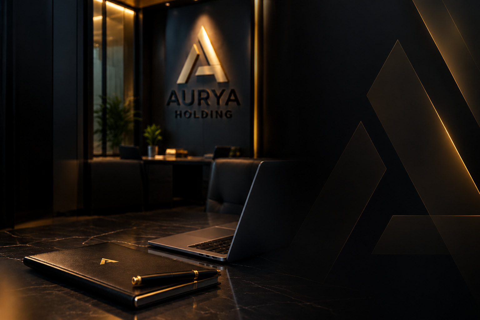 Sala de reunião da Aurya Holding